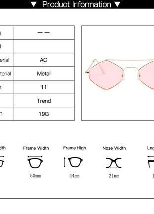 Окуляри 💎 очки uv400 чорні ромби темні сонцезахисні стильні модні нові5 фото