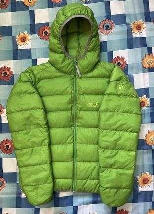 Пуховик jack wolfskin, оригинал, размер м man, xl Blue