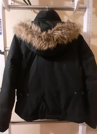 Зимняя женская куртка, пуховик columbia р. м. б/у2 фото