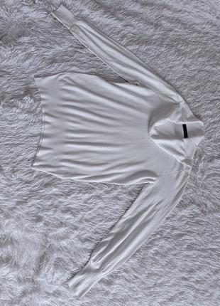 Белый вискозный реглан marks&spencer с хомутом3 фото