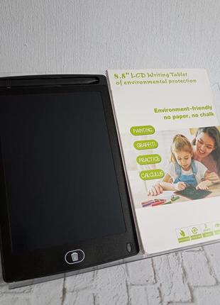 Планшет, доска для рисования lcd writing tablet с 8,5-дюймовым lcd экраном детский планшет со стилусом