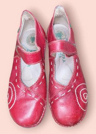 Кожаные туфли балетки el naturalista3 фото