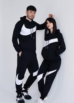 Спортивний костюм big swosh black