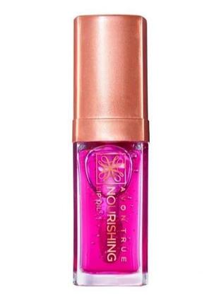 Олія для губ avon «живлення та колір» ніжна квітка/blossom
