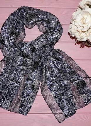 Шарф з орнаментом. корея