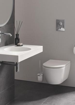 Тримач для туалетного паперу grohe essentials new (40689001)4 фото