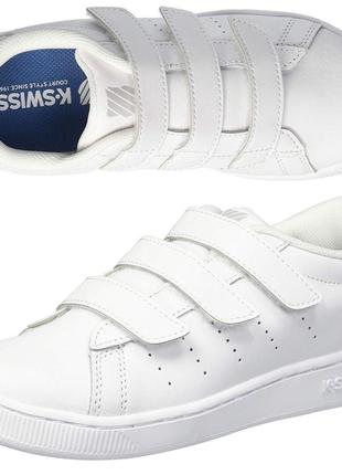 Кожаные кроссовки кеды k-swiss 21р -13,5 см1 фото