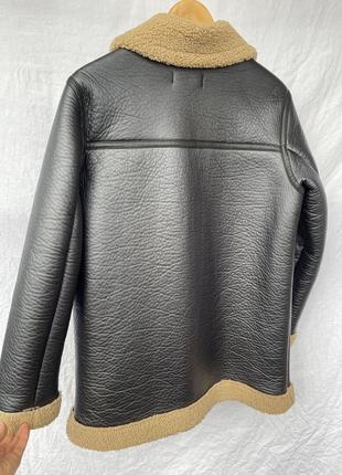Reserved дубленка / куртка из искусственной кожи9 фото