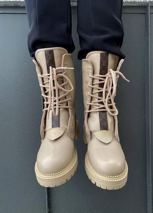 Женские ботинки louis vuitton mokko boot  луи виттон2 фото
