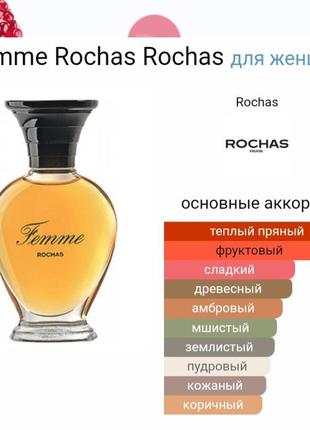 Rochas femme parfum 5 ml новые2 фото