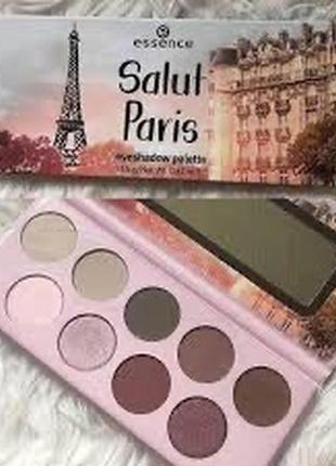 Палетка тіней для повік 02 essence salut paris, 13,5 г