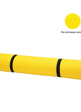 Килимок спортивний ivn 1800х600х5мм жовтий