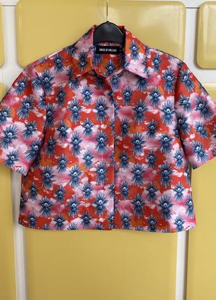 Епатажний жакет , блуза ексклюзив преміум бренд house of holland розмір s/m