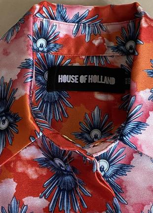 Эпатажный жакет , блуза эксклюзив премиум бренд house of holland размер s/m6 фото