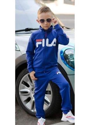 Детский спортивный костюм с брендом 2 цвета размеры 122-146