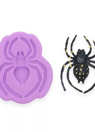 Молд "паук" - размер молда 6*5,5см, силикон