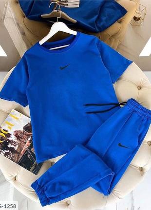 Спортивний костюм nike штани + футболка 5 кольорів розміри 42-463 фото