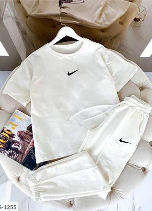 Спортивний костюм nike штани + футболка 5 кольорів розміри 42-46