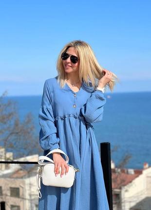 Жіноча літня вільна сукня oversize 4 кольори