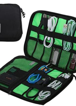Сумка / органайзер для хранения проводов / usb / наушников / кабелей / флешек /...