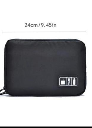 Сумка / органайзер для хранения проводов / usb / наушников / кабелей / флешек /...