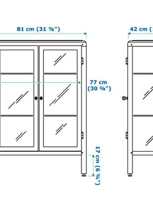 Ikea fabrikor (003.631.71) шафа/сервант5 фото