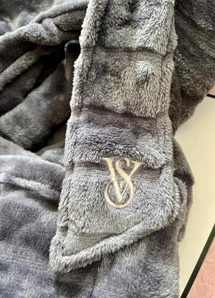 Плюшевий халат victoria's secret оригінал ідея для подарунка5 фото