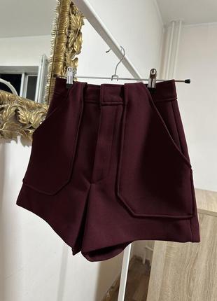 Плотные шорты zara на осень/зиму/весну под колготки