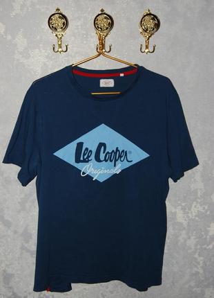 Футболка х/б lee cooper originals, оригинал, по бирке - 2 xl