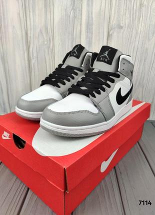 Nike air jordan 1 winter light smoke gray