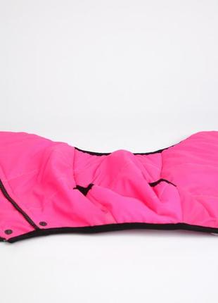 Зимний жилет для собак kumir (29х46+6) pink4 фото