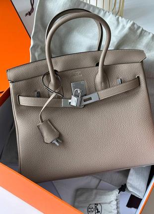 Сумочка hermes birkin эрме биркин кожа togo