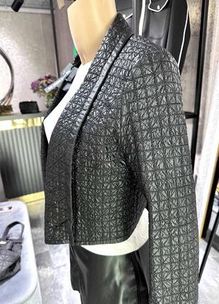 Стильная эксклюзивная куртка пиджак эко кожа guess marciano2 фото