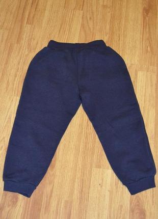 Синие спортивные штаны на флисе lc waikiki4 фото