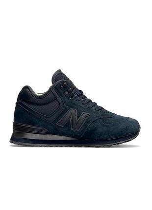 Чоловічі кросівки new balance 574 dark navy fur7 фото