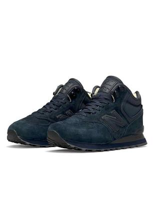 Чоловічі кросівки new balance 574 dark navy fur5 фото