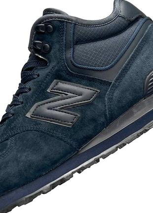 Чоловічі кросівки new balance 574 dark navy fur2 фото