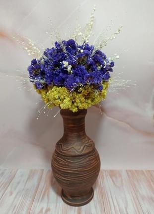 Букет сухоцветов, сухоцветы, декор в вазу, фотозона, подарок4 фото