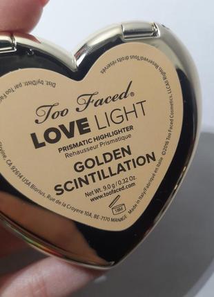 Хайлайтер too faced live light5 фото