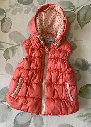 Жилетка next 12-18/18-24