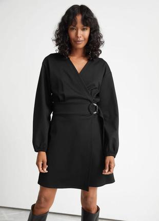 Платье &amp; other stories belted mini System dress cos / м