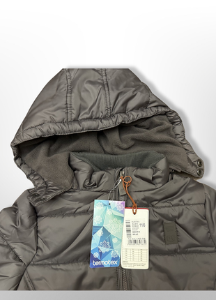 Куртка зимняя gao коричневая р. 116- 152 (quadrifoglio, польша)4 фото