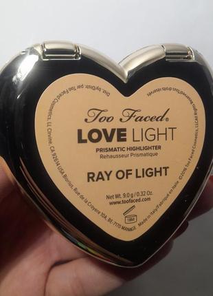 Хайлайтер too faced live light4 фото