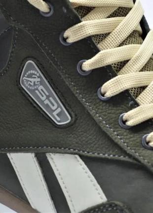 Черевики чоловічі зимові splinter шкіряні / молодёжные зимние ботинки сплинтер в...