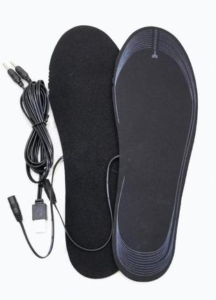 Стельки зимние с электро подогревом подогревом usb