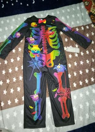 Костюм скелета,костюм на хеллоуин1 фото