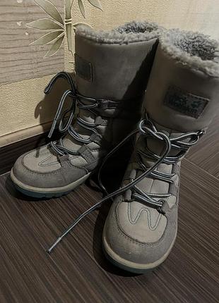 Зимние ботинки jack wolfskin
