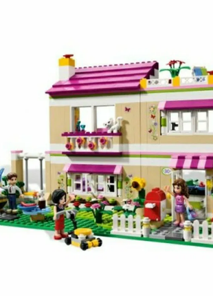 (реал фото) конструктор lego friends оригінал дім олівії 33153 фото