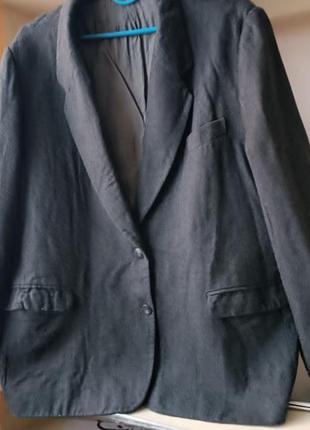 Пиджак цвет графит р.508 фото