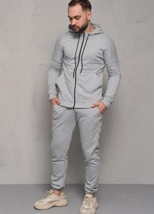 Хакі чоловічий спортивний костюм олімпійка штани